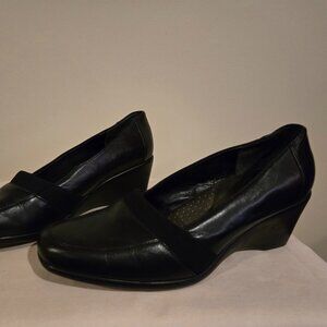 Easy Spirit Women's Shoes Black Leather Size 8.5 M New with Tags Esviola style